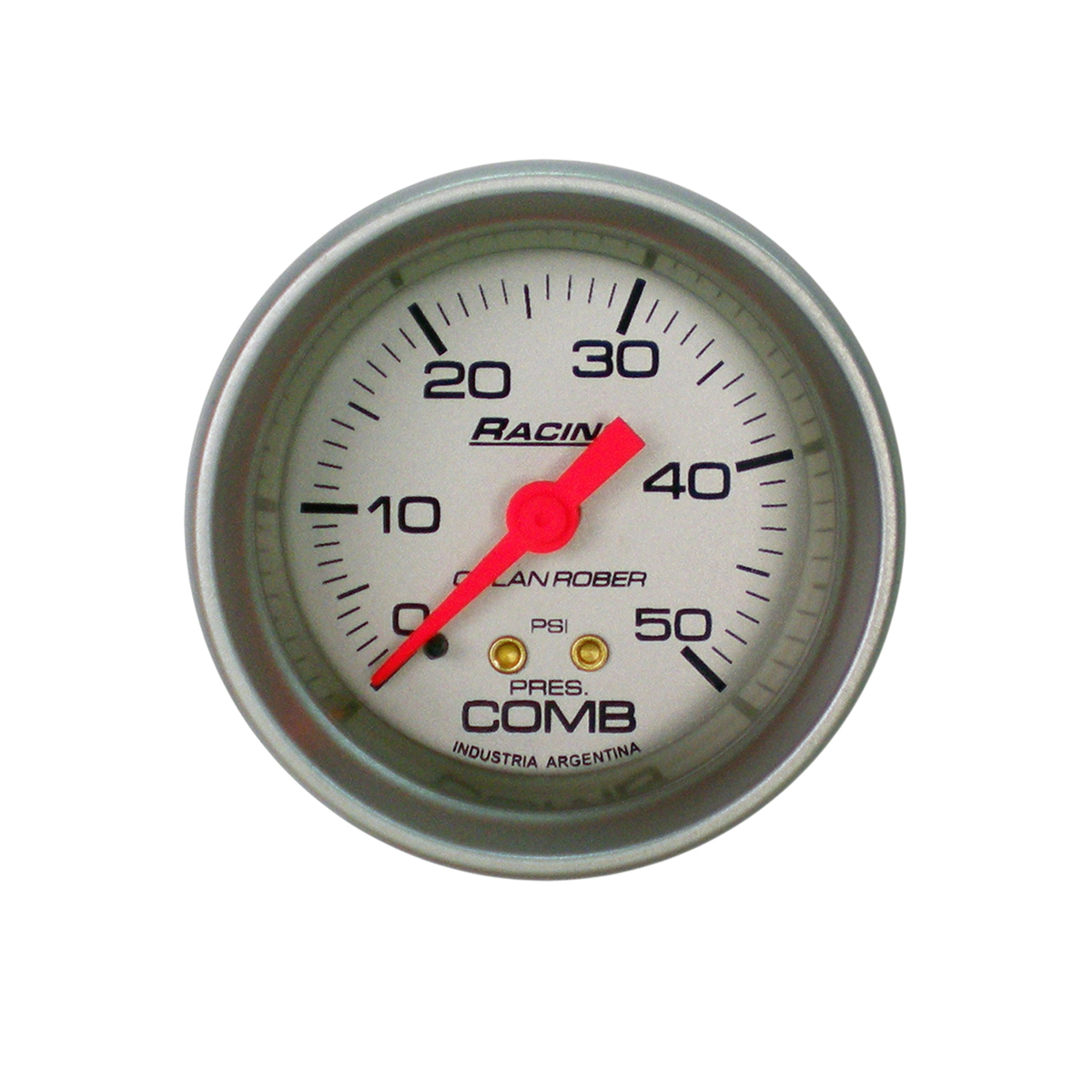 INSTRUMENTAL RACING 52 MM PLATA PRESION NAFTA