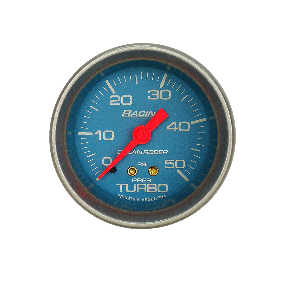 INSTRUMENTAL RACING 52 MM CELESTE PRESION DE ACEITE