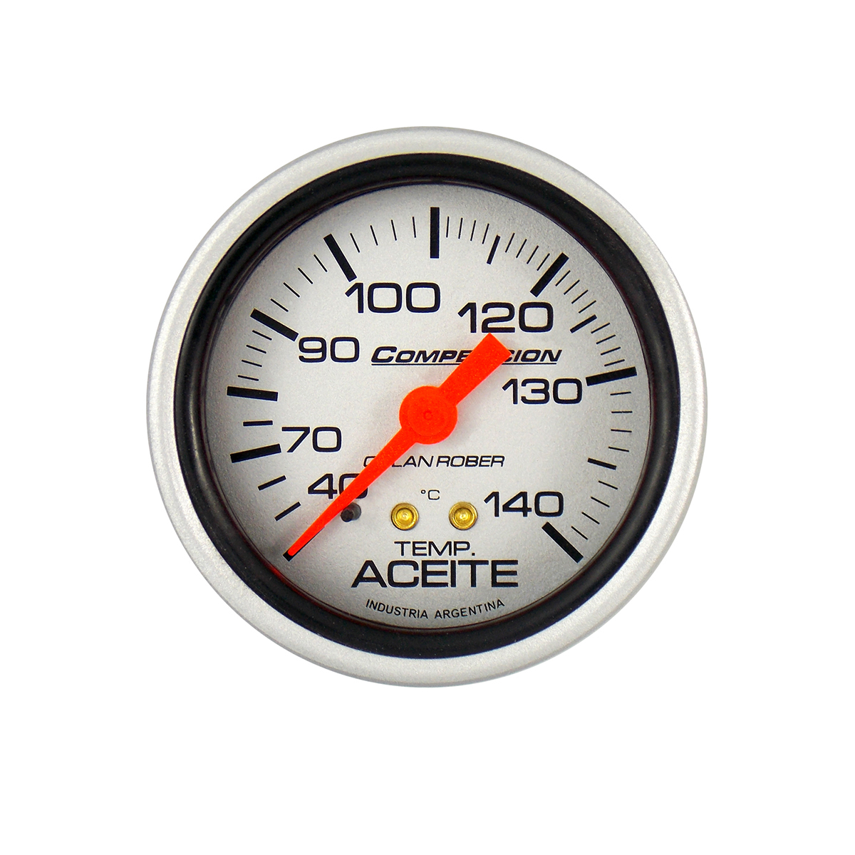 INSTRUMENTAL COMPETICION 62 MM PLATA TERMOMETRO 2 METROS