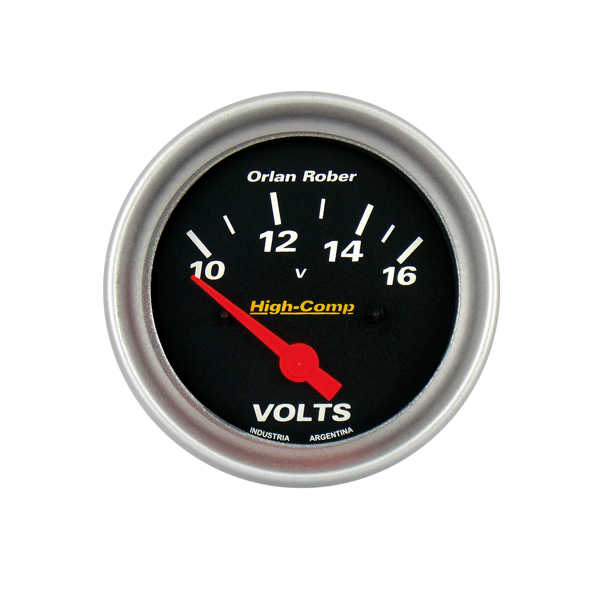 INSTRUMENTAL HIGH COMPETICION 72MM NEGR VOLTIMETRO DE 72MM 12 VOLTS HIGH-COMPETICION