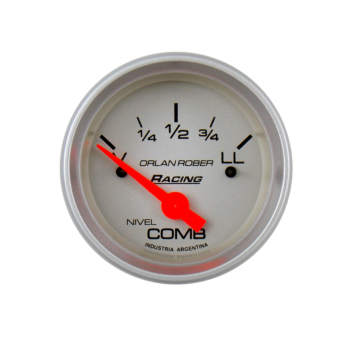 INSTRUMENTAL RACING 52 MM PLATA NIVEL DE COMBUSTIBLE 180 OHMS