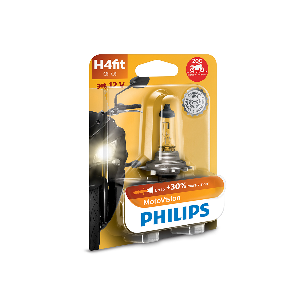 LAMPARA MOTO H4FIT 12458 EDCV 12V 35/35W P43T-38          BW
