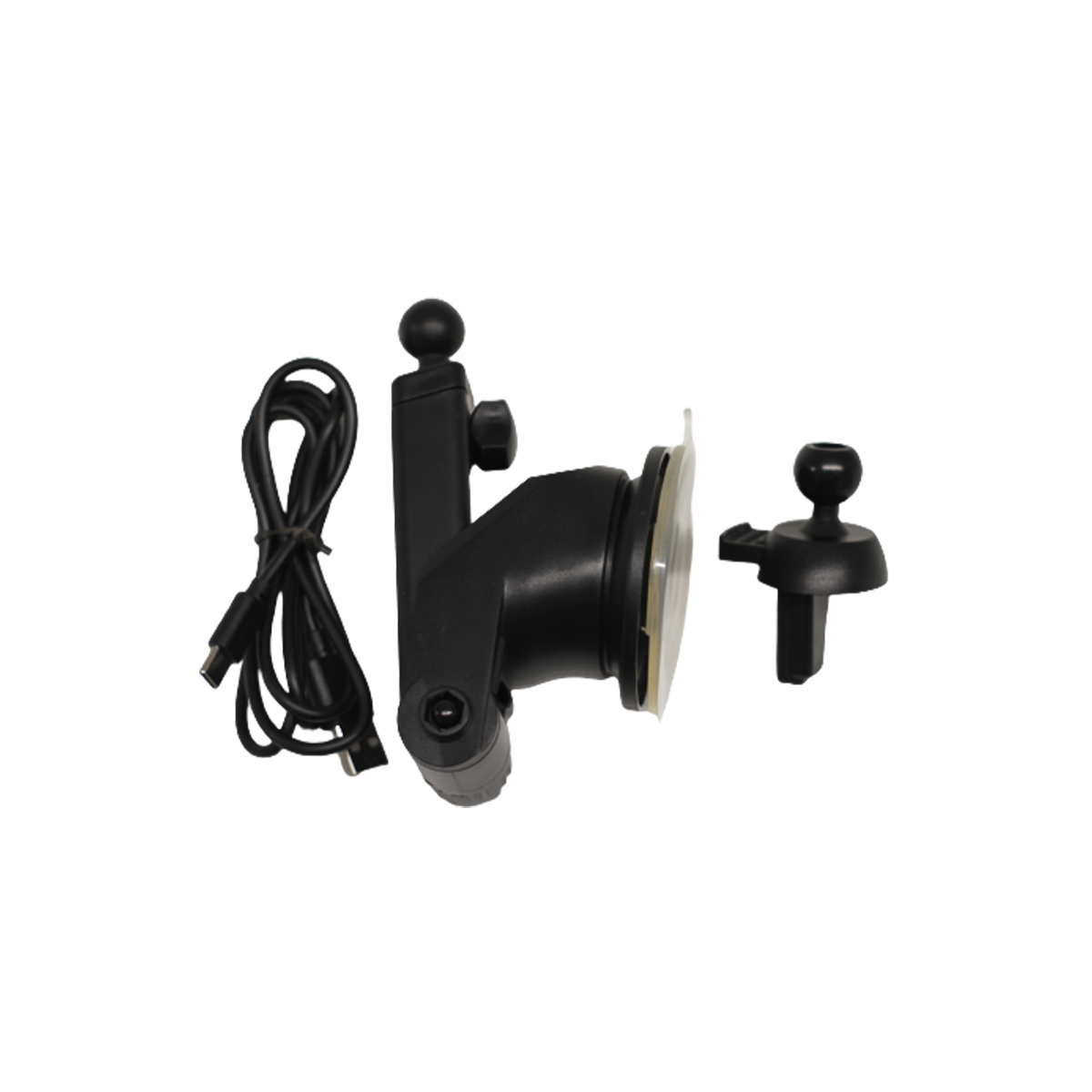 ACCESORIO PARA CELULAR CARGADOR  Y SOPORTE PARA CELULAR INALAMBRICO CON ENGANCHE A REJILLA DE AIRE ACONDICIONADO O SOPAPA PARA VIDRIO / TABLERO E INTERFACE MICRO USB - 3