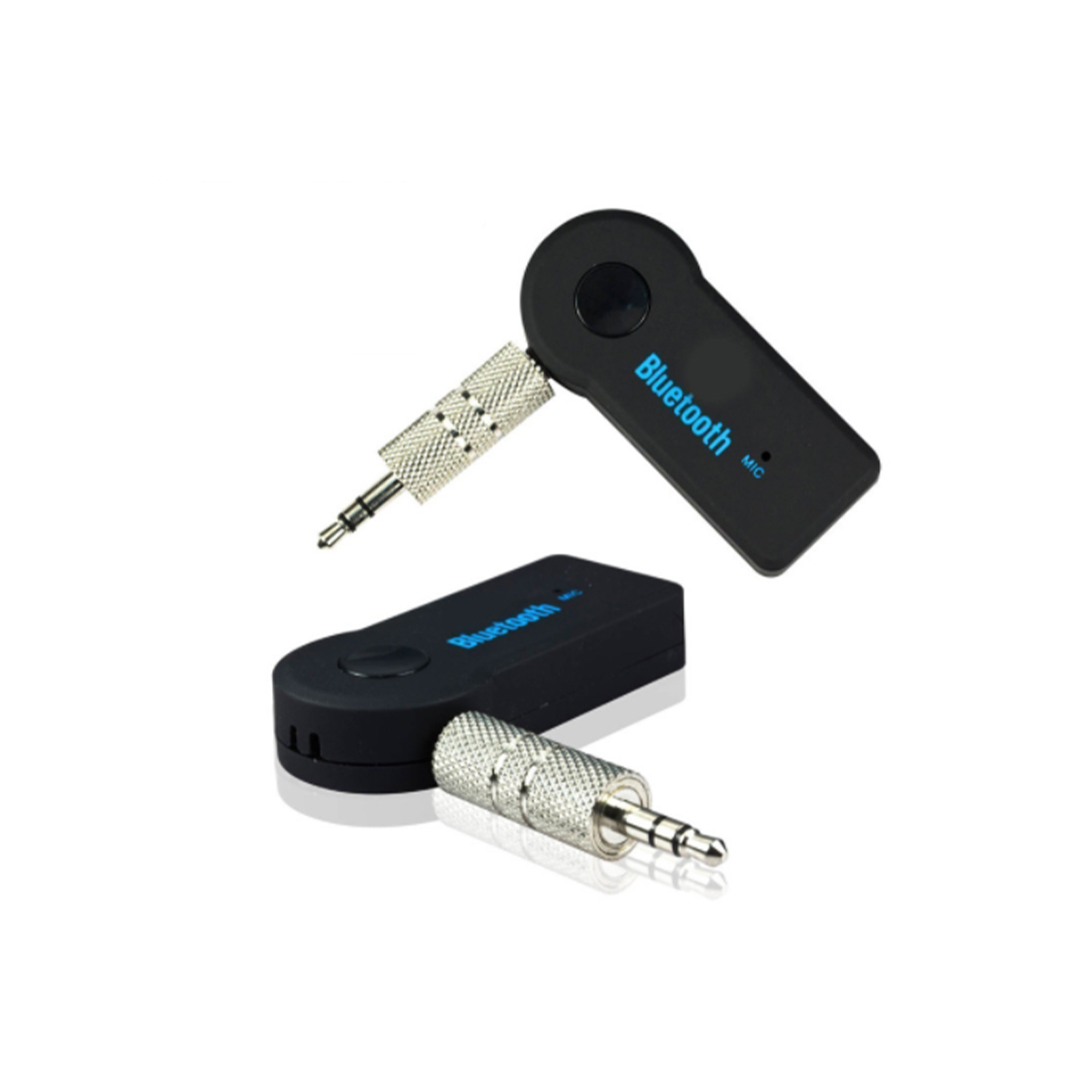 ACCESORIO PARA CELULAR AUXILIAR PARA CONEXION BLUETOOTH CON CARGA USB NEGRO - 2