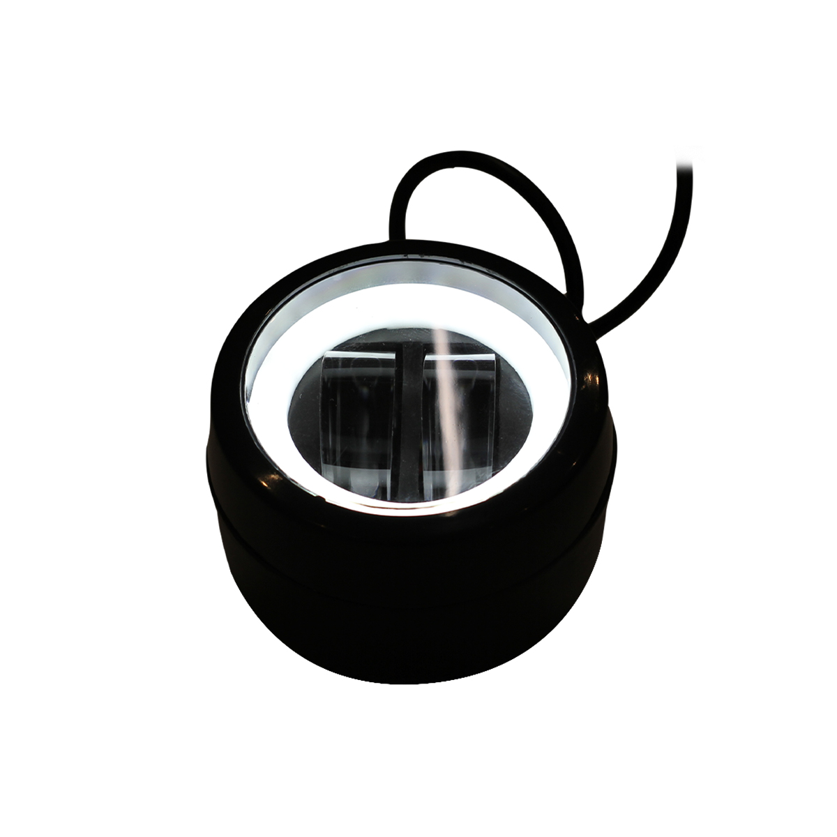 OFF ROAD FARO DE LED UNIVERSAL REDONDO 10 WATTS (1 LED * 10 WATT) CON OJO DE ANGEL 12V / 24V - USO ESPECIAL MOTOS Y QUADS - haz de luz spot - - 5