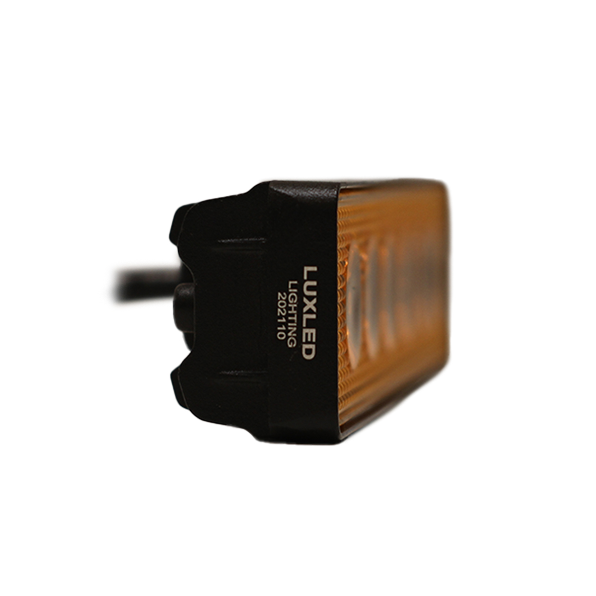 OFF ROAD FARO DE LED UNIVERSAL RECTANGULAR 18 WATTS (6 LED  3 WATTS) COLOR AMBAR 12V / 24V - HAZ DE LUZ SPOT - - 4