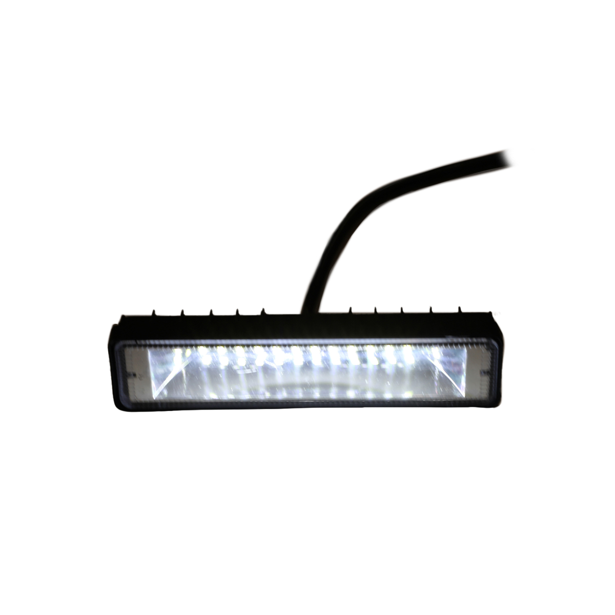 OFF ROAD FARO DE LED UNIVERSAL RECTANGULAR 72 WATTS (12 LED * 1,5 WATTS) LED 5050 SMD COLOR BLANCO 12V / 24V - haz de luz spot - - 5
