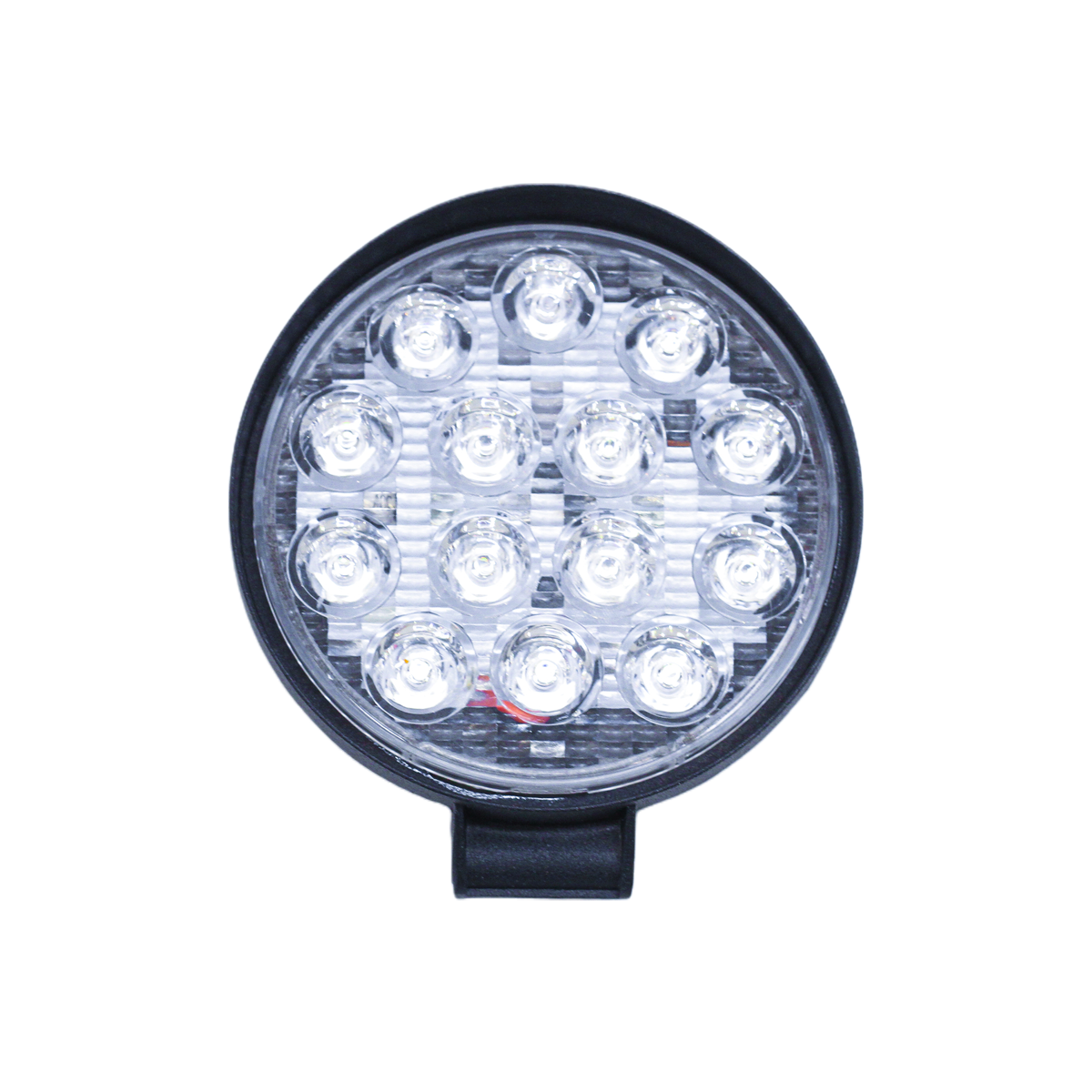 OFF ROAD FARO DE LED UNIVERSAL FARO DE LED CIRULAR 48 WATTS (14 LED  3 WATTS) COLOR AZUL 12V/24V - haz de luz spot - - 3