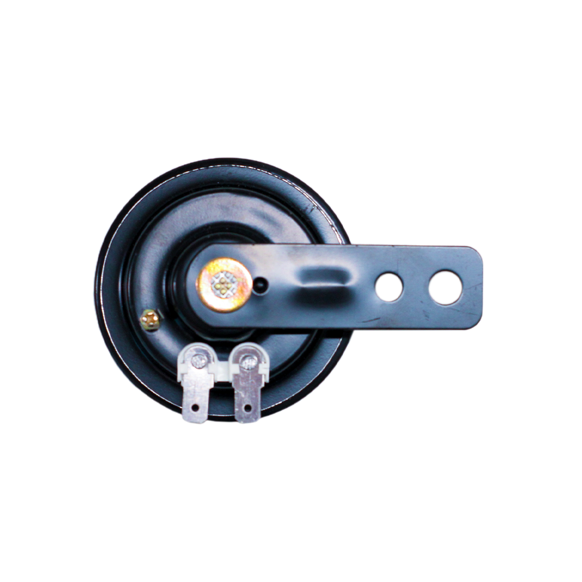BOCINA TIPO DISCO GALLETA MERCEDES BENZ. 2 TERMINALES. VOLTAJE 12 V. ENVASE POR UNIDAD DIAMETRO 70MM CANTIDAD POR CAJA MASTER 6 - 4