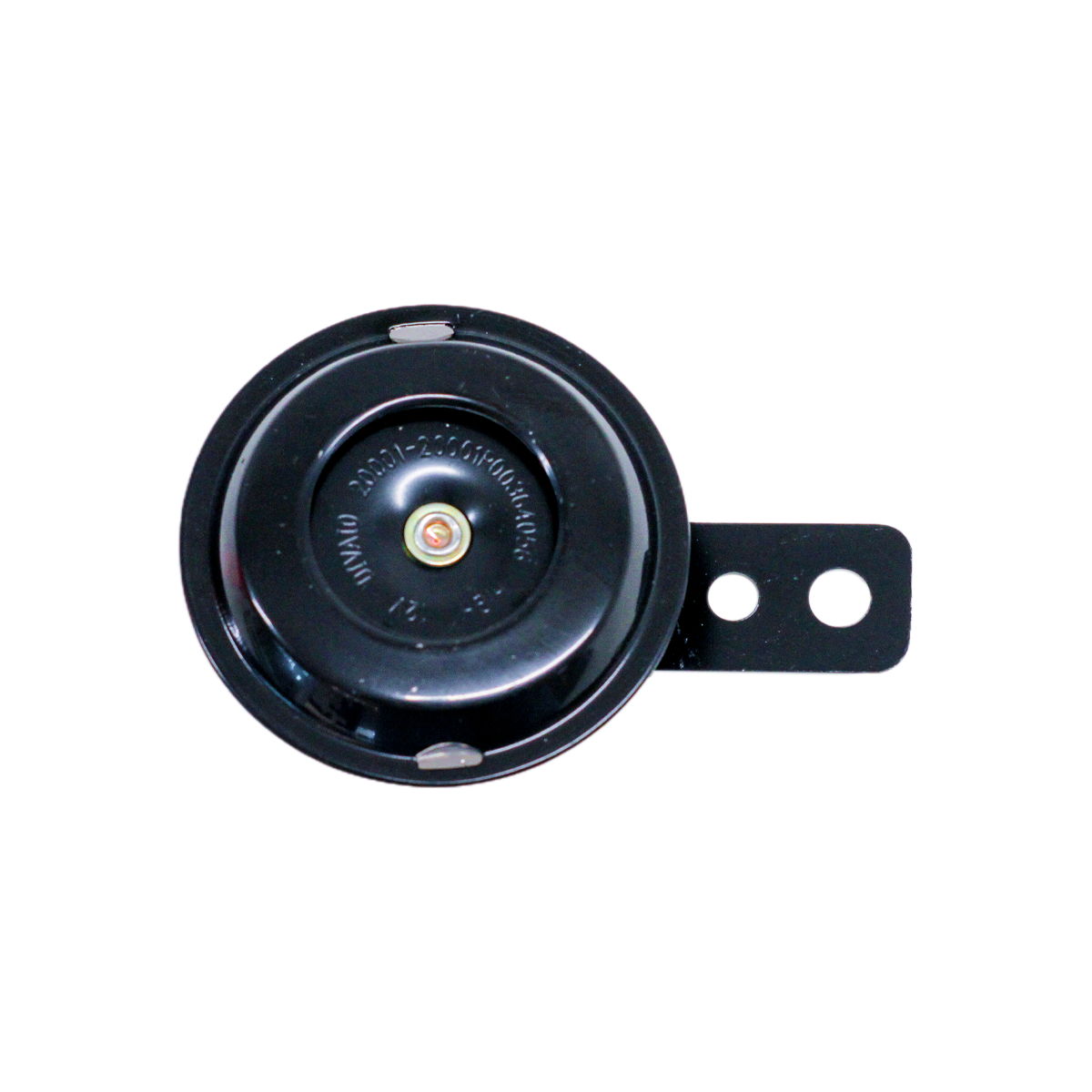 BOCINA TIPO DISCO GALLETA MERCEDES BENZ. 2 TERMINALES. VOLTAJE 12 V. ENVASE POR UNIDAD DIAMETRO 70MM CANTIDAD POR CAJA MASTER 6 - 6