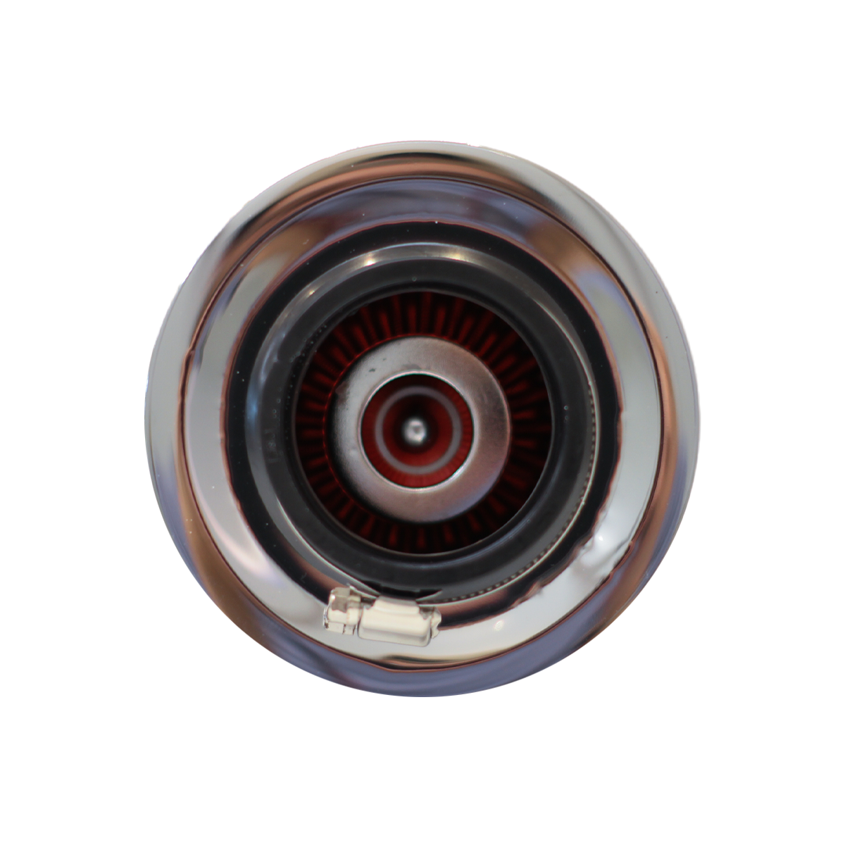 FILTRO DE AIRE CONICO FILTRO DE AIRE CONICO COMPETICION 76MM * 115MM ROJO UNIVERSAL SUPERFICIE CONICA - 2