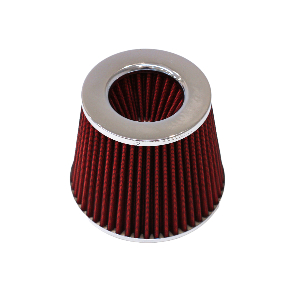 FILTRO DE AIRE CONICO FILTRO DE AIRE CONICO COMPETICION 76MM * 115MM ROJO UNIVERSAL SUPERFICIE CONICA - 3
