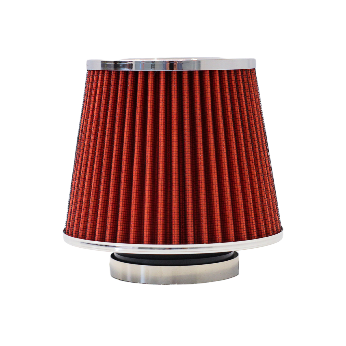 FILTRO DE AIRE CONICO FILTRO DE AIRE CONICO COMPETICION 76MM * 115MM ROJO UNIVERSAL SUPERFICIE CONICA - 4