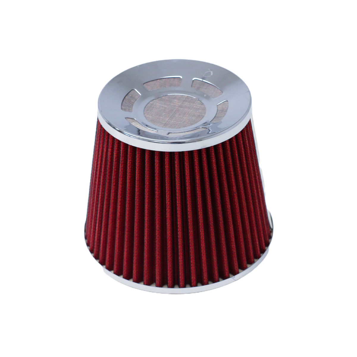 FILTRO DE AIRE CONICO FILTRO DE AIRE CONICO COMPETICION 76MM ROJO UNIVERSAL - 2