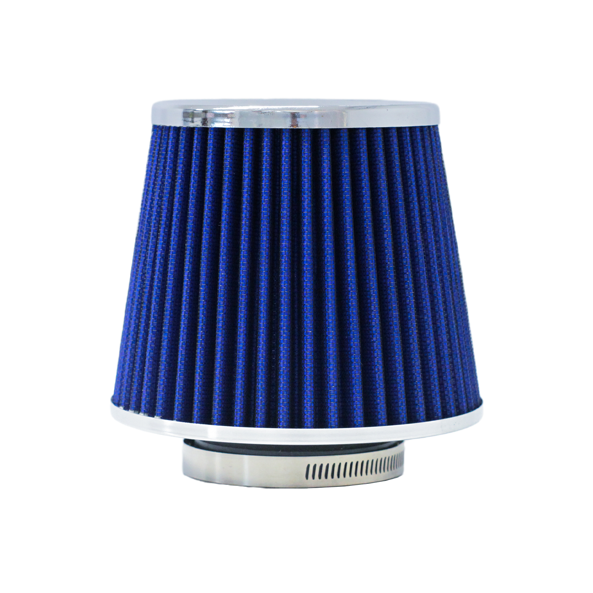 FILTRO DE AIRE CONICO FILTRO DE AIRE CONICO COMPETICION 76MM * 115MM AZUL UNIVERSAL SUPERFICIE RECTA - 2