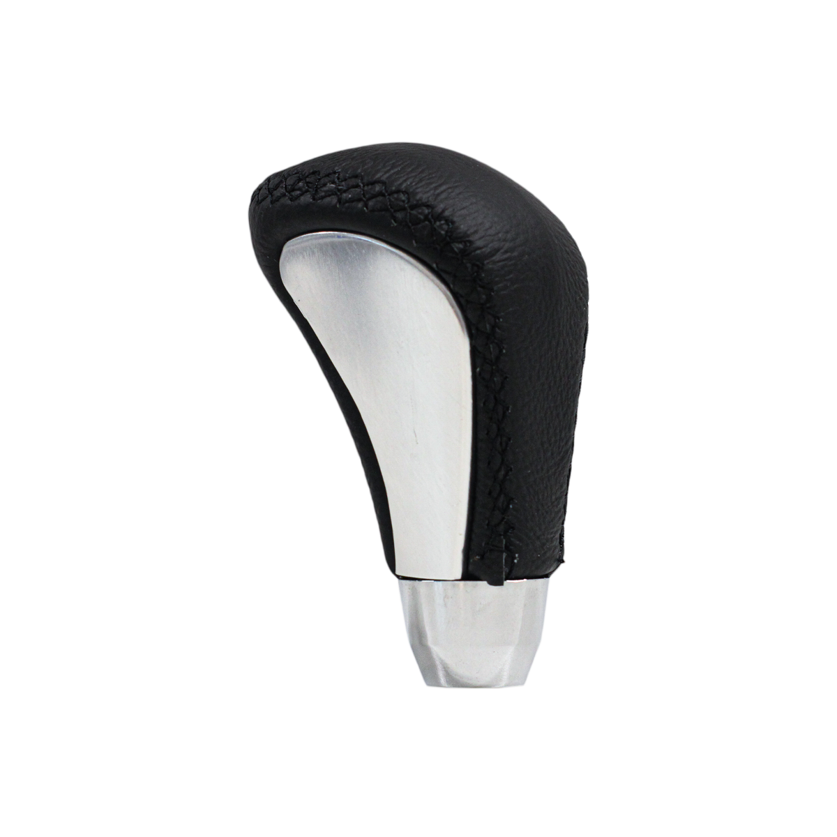 BOCHA DE PALANCA DE CAMBIOS BOCHA DE PALANCA DE CAMBIOS ALUMINIO NEGRO / PLATEADO UNIVERSAL - 2