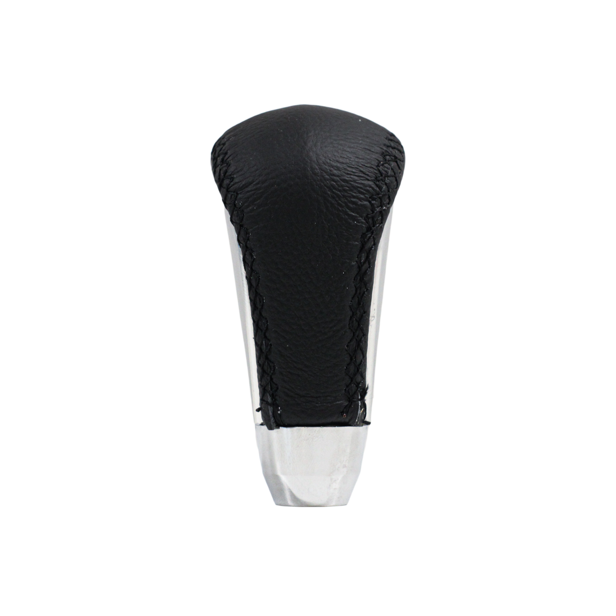 BOCHA DE PALANCA DE CAMBIOS BOCHA DE PALANCA DE CAMBIOS ALUMINIO NEGRO / PLATEADO UNIVERSAL - 3