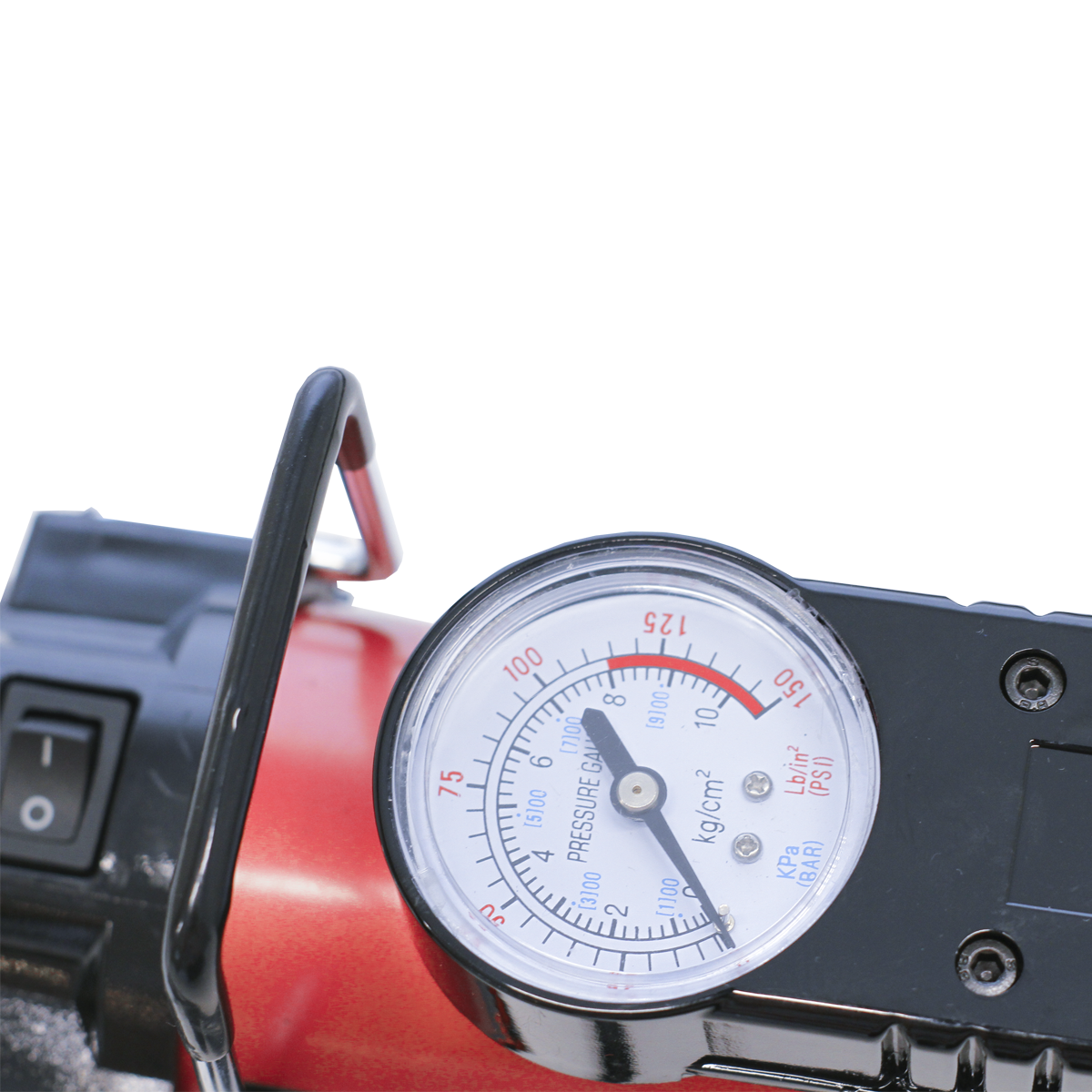 COMPRESOR COMPRESOR DE AIRE 12V, 150 PSI CON LUZ LED EN EL FRENTE - 9