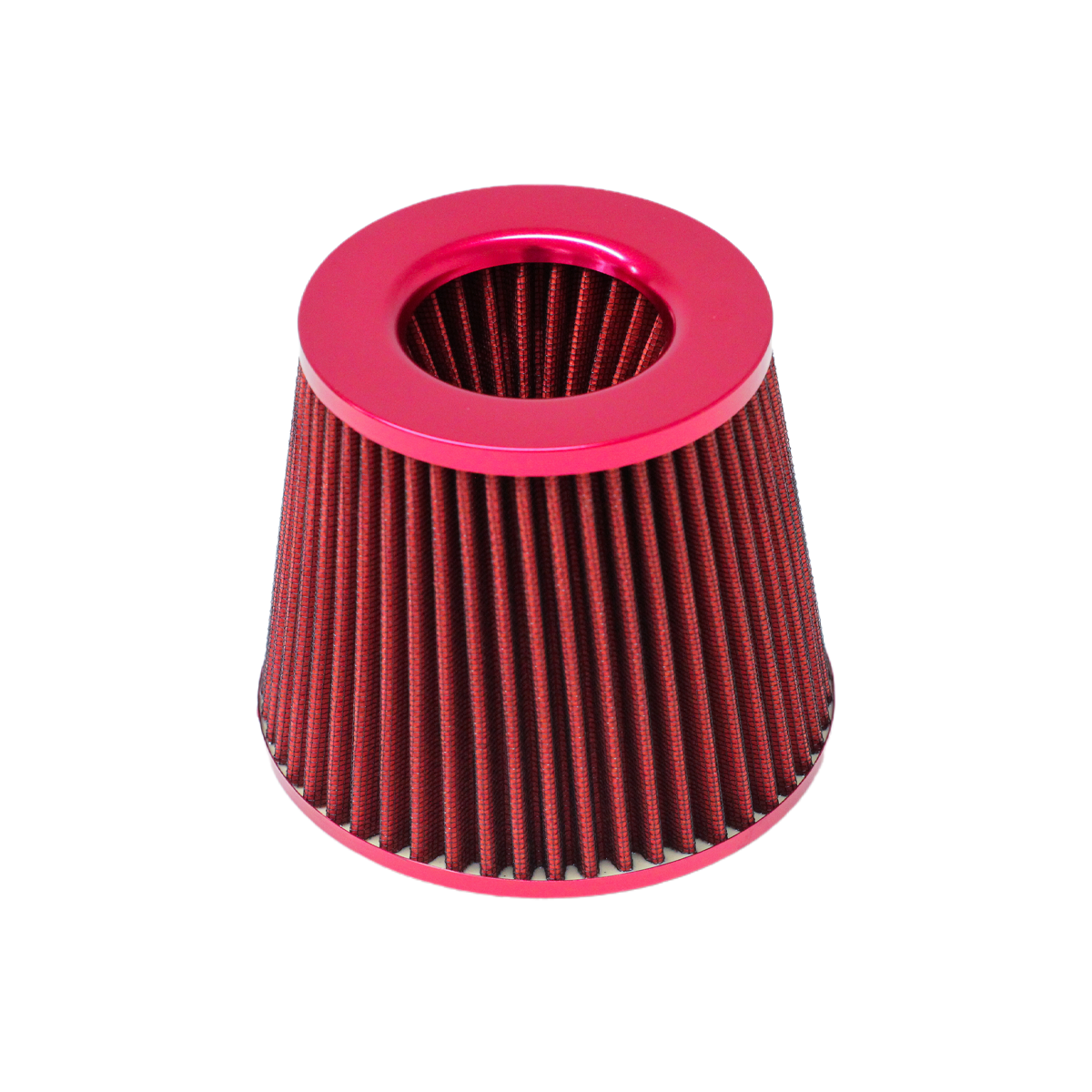 FILTRO DE AIRE CONICO FILTRO DE AIRE CONICO COMPETICION 63MM ROJO UNIVERSAL - 3