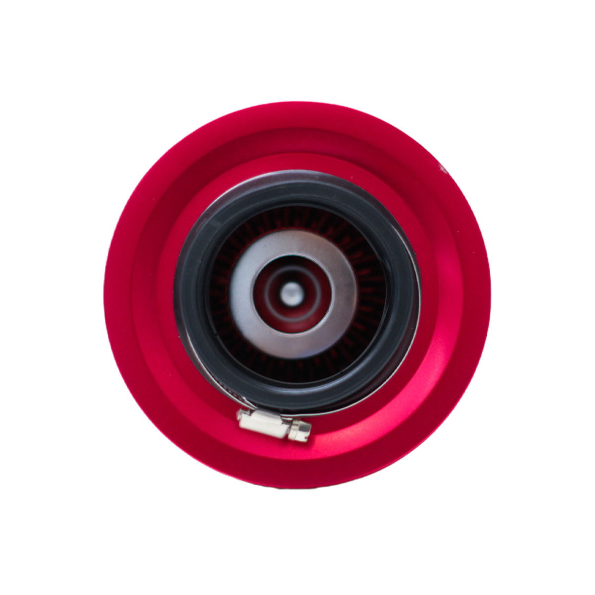 FILTRO DE AIRE CONICO FILTRO DE AIRE CONICO COMPETICION 63MM ROJO UNIVERSAL - 6