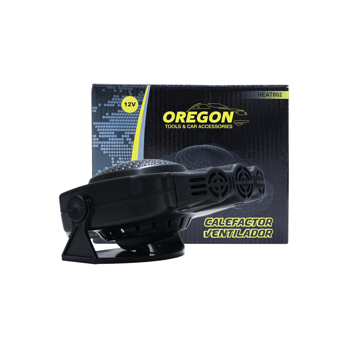 CALENTADOR CALENTADOR 12V DESEMPAÑADOR UNIVERSAL PARA AUTO DE 150W CON CONEXION 12V - 5