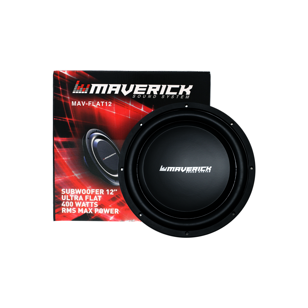 SUBWOOFER SUBWOOFER ULTRA SLIM12 DOBLE BOBINA 400 WATTS RMS MAX POWER