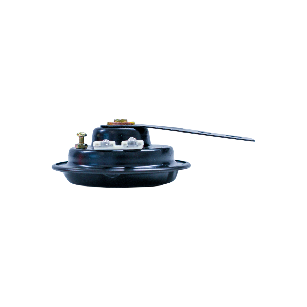 BOCINA TIPO DISCO GALLETA MERCEDES BENZ. 2 TERMINALES. VOLTAJE 12 V. ENVASE POR UNIDAD DIAMETRO 70MM CANTIDAD POR CAJA MASTER 6 - 9