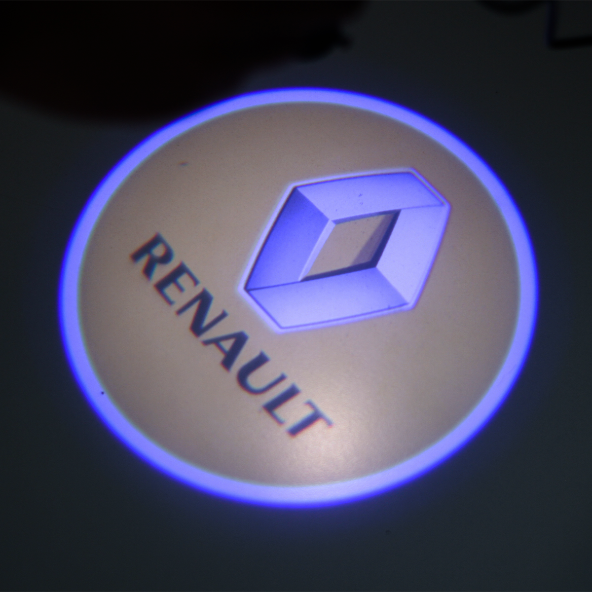 LUZ DE CORTESIA MODULO LED COB DE CORTESIACON LOGO RENAULT - 2