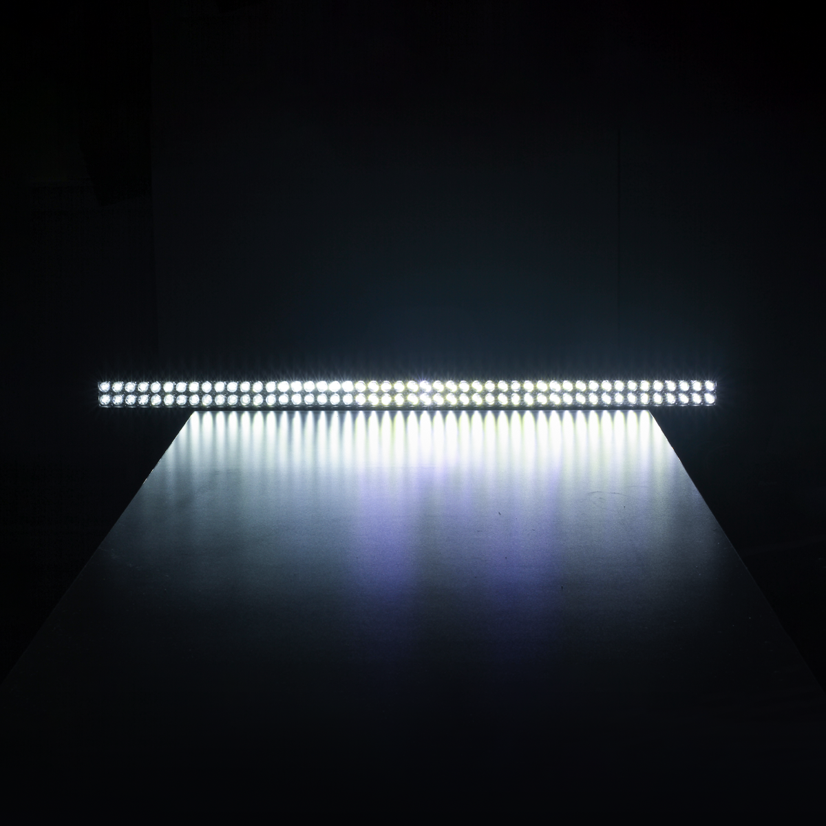 OFF ROAD BARRA DE LED EPISTAR RECTA BARRA DE 96 LED 288 WATTS - EPISTAR ( 1,25 MTS DE LARGO) -  CARCAZA DE ALUMINIO - HAZ DE LUZ SPOT (CODIGO ANTERIOR: BAR288EPI) - 5