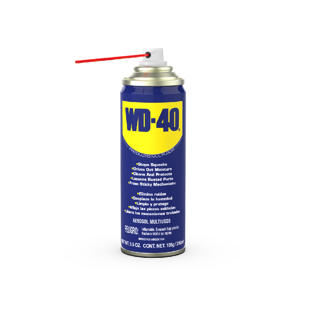 WD-40 155 G LUBRICANTE Y DESENGRASANTE CANTIDAD POR CAJA MASTER 12