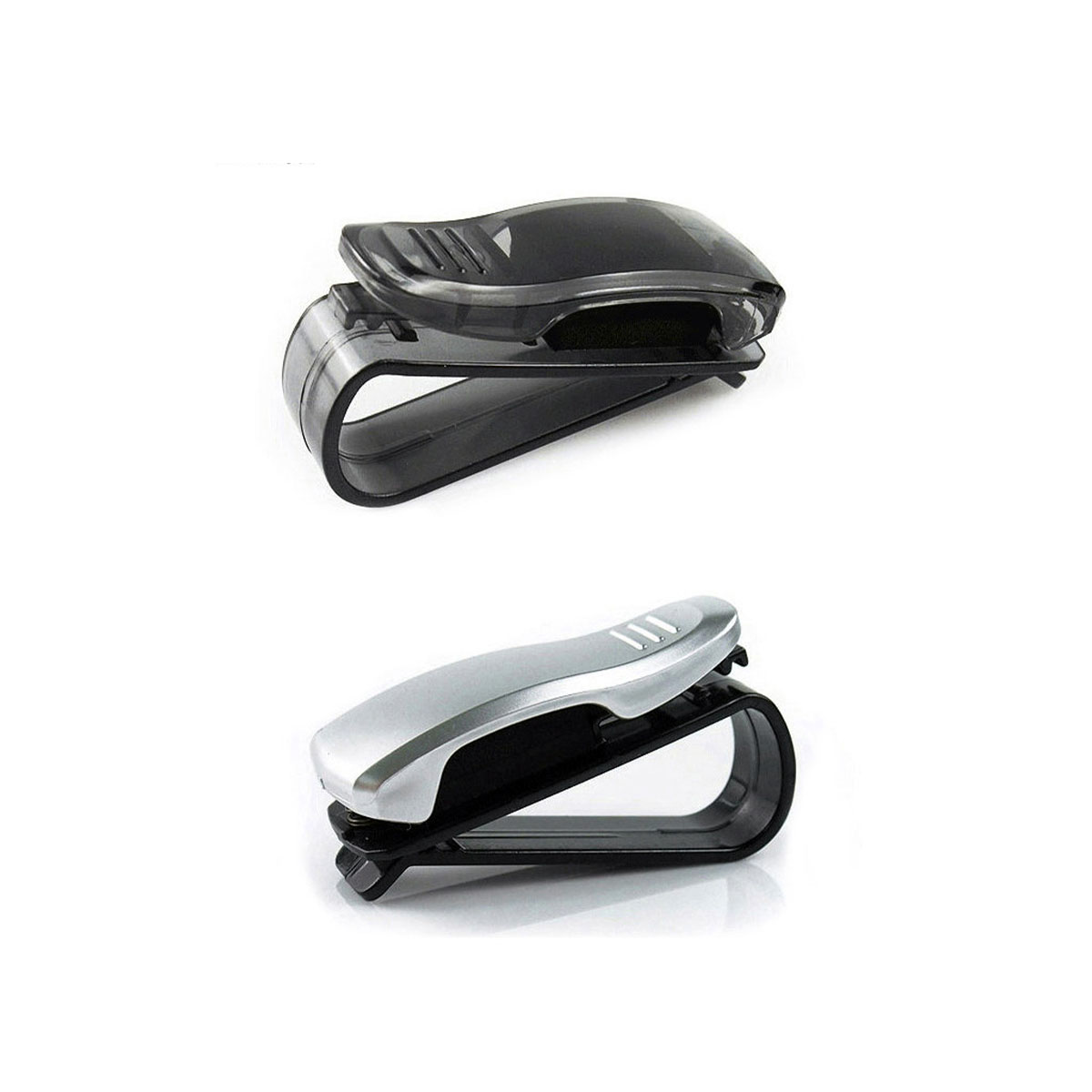 ACCESORIO PARA CELULAR CLIP PORTA ANTEOJOS PLATEADO - 2