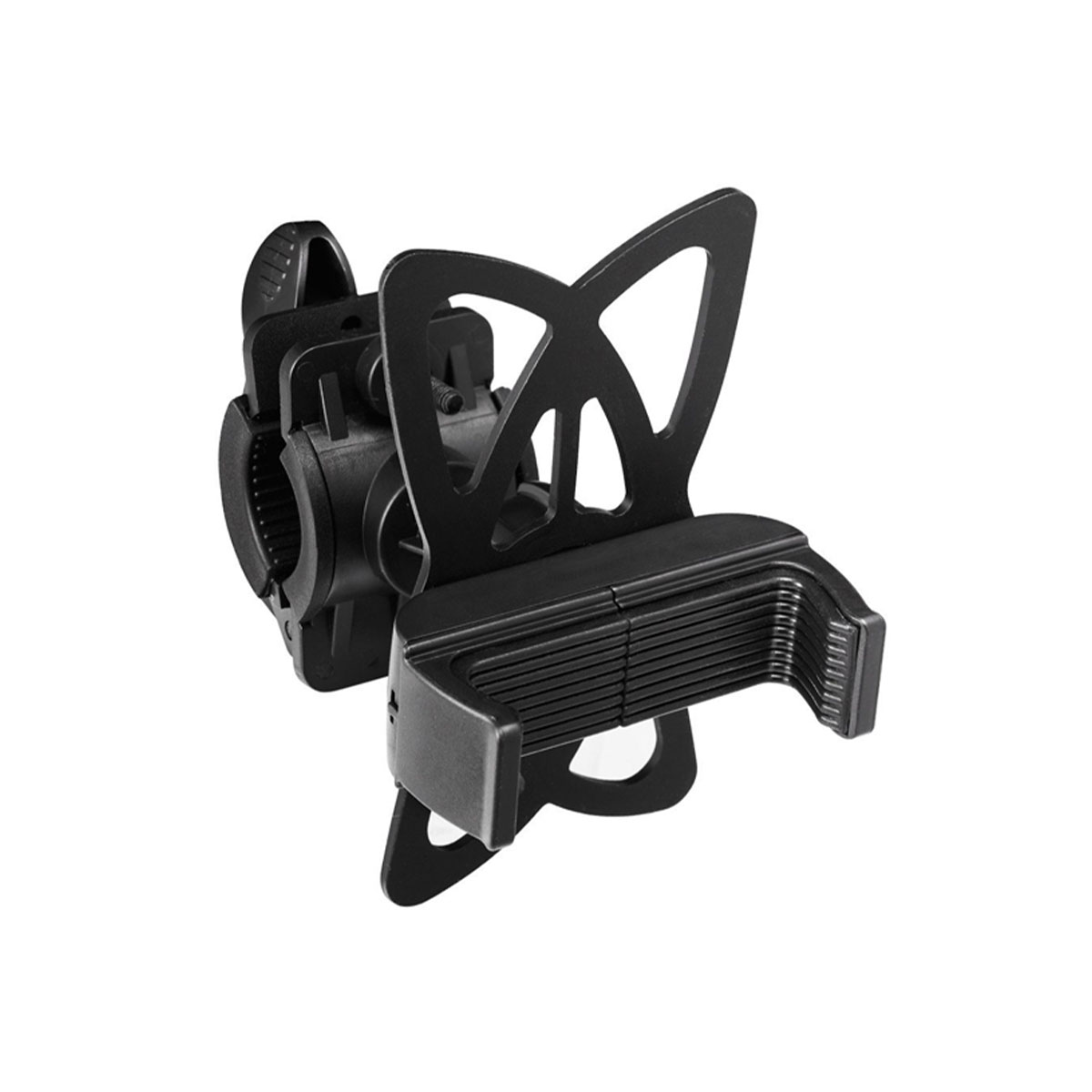 ACCESORIO PARA CELULAR SOPORTE CELULAR / GPS PARA BICIS Y MOTOS NEGRO - 2