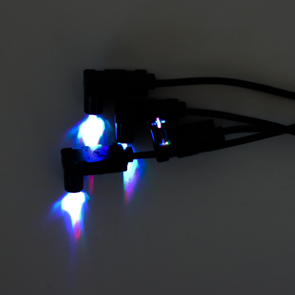 LED SEÑALIZACION INTERIOR SET X 5 HILO DE NEON RGB 12V PARA INTERIOR CON BLUETOOTH - 10