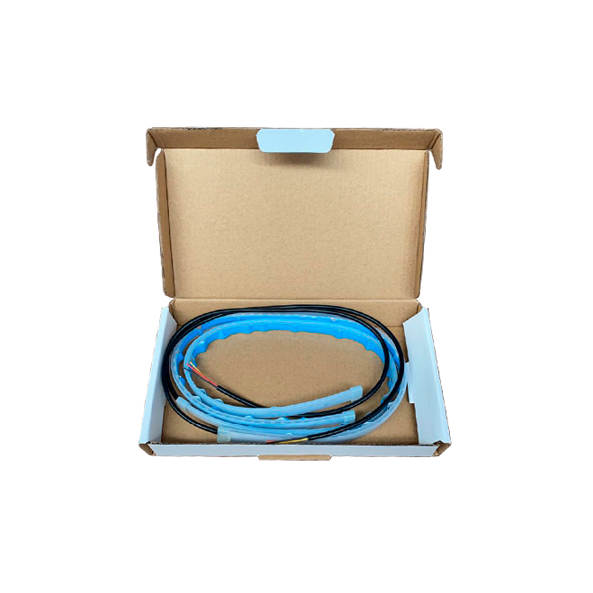 JUEGO DE TIRAS DE LED DRL JUEGO (2 UNIDADES) DE TIRAS DE LED DRL / DRL FLEXIBLE BLANCA Y AMBAR (BALIZA INTERMITENTE) 60CM - 2