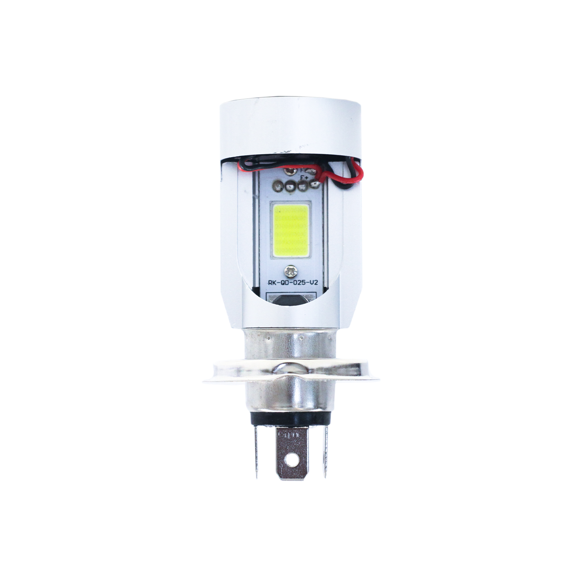 LAMPARA LED LAMPARA H4 LED BLANCO, CON OJO DE ANGEL AZUL
USO RECOMENDADO 12V 30 WATTS - 2