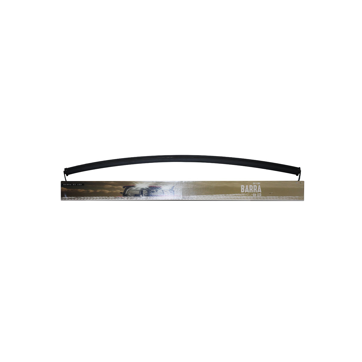 OFF ROAD BARRA DE LED EPISTAR CURVA BARRA CURVA DE 100 LED 300 WATTS - EPISTAR ( 1,39 MTS DE LARGO) -  CARCAZA DE ALUMINIO - HAZ DE LUZ SPOT (CODIGO ANTERIOR: CURV300EPI) - 2