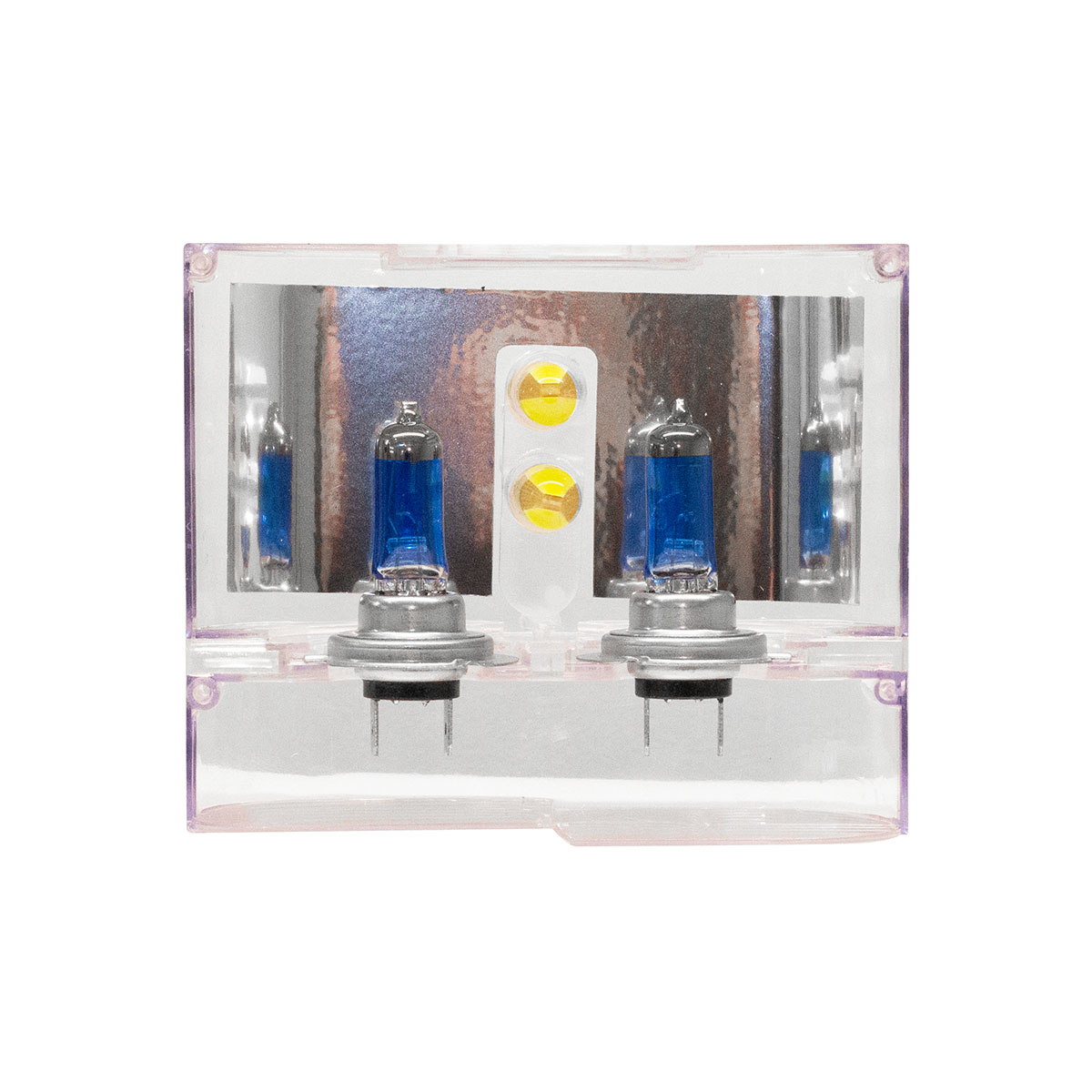 LAMPARA HALOGENA SKY LINE CANBUS KIT H7 12V 55W SKY LINE X 2 + 2 LED T10 CANBUS AZUL FRIO (CODIGO ANTERIOR: K12972SK) (CODIGO ANTERIOR: K12972SK) - 4
