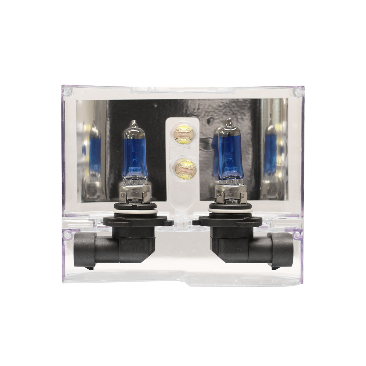 LAMPARA HALOGENA SKY LINE CANBUS KIT 9005 12V 51W SKY LINE X 2 + 2 LED T10 CANBUS AZUL FRIO  (CODIGO ANTERIOR: K9005SK) - 3