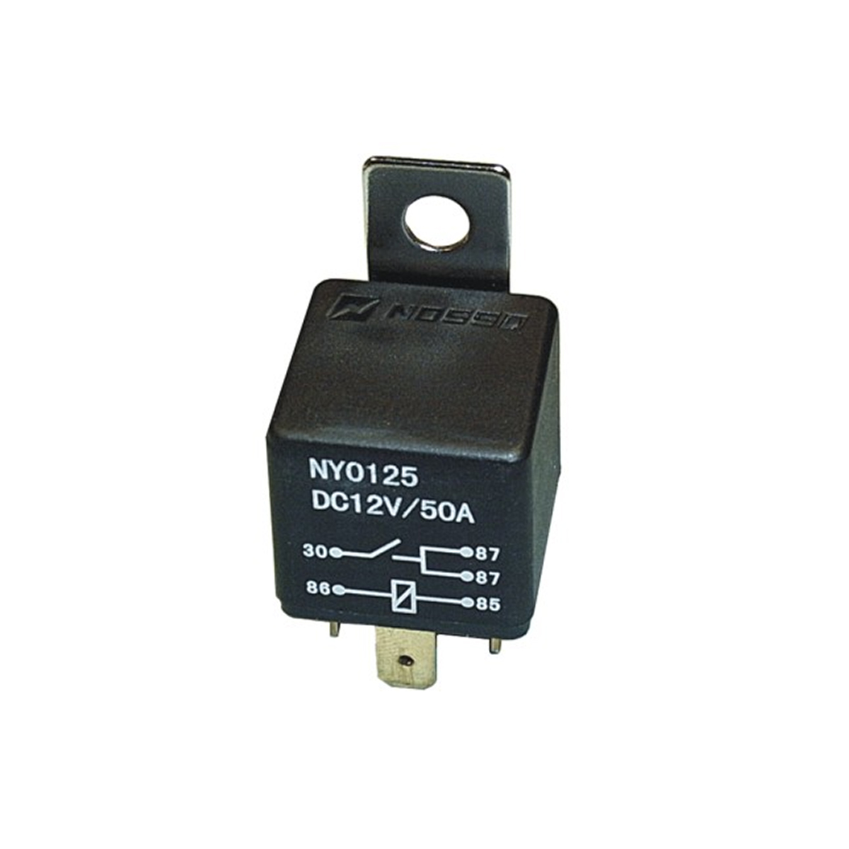 RELAY RELÉ 12V 50A, 5 TERM.