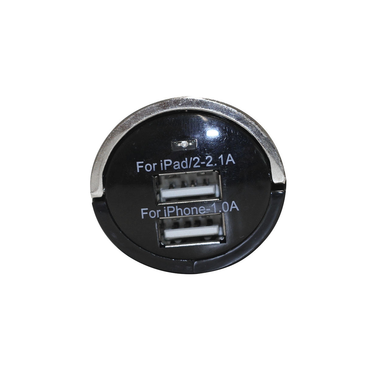 ACCESORIO PARA CELULAR CARGADOR DOBLE USB 12V / 24V OUTPUT 5V 3100MA NEGRO - 3