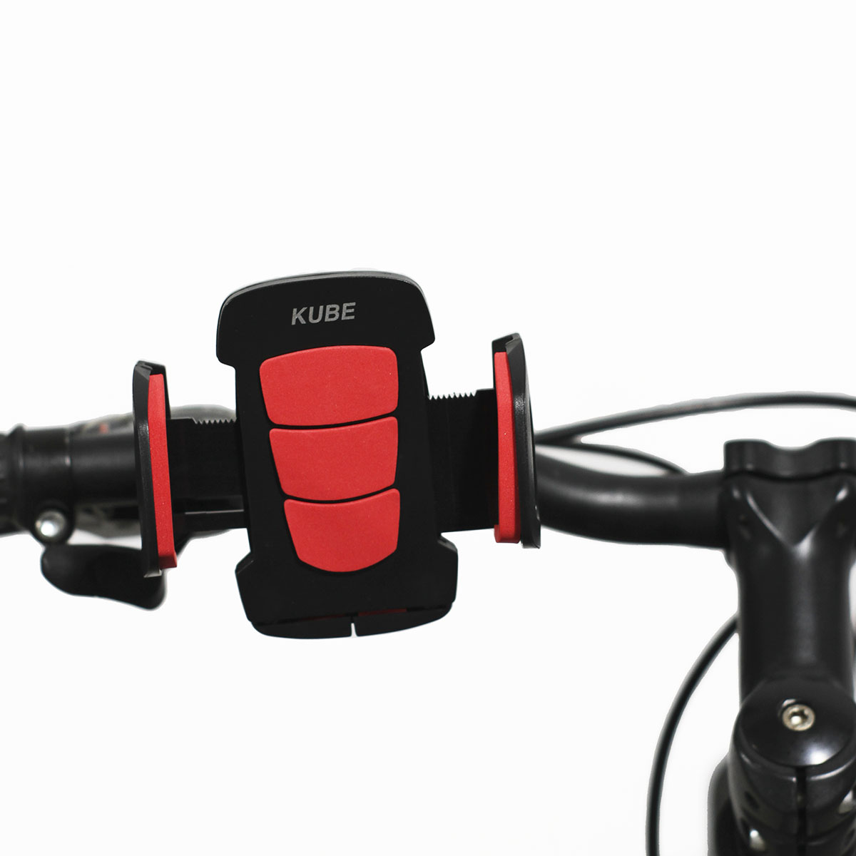 ACCESORIO PARA CELULAR SOPORTE CELULAR / GPS PARA BICIS Y MOTOS ROJO - 4