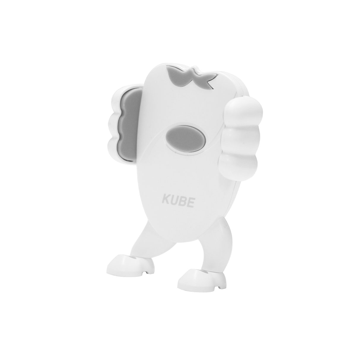 ACCESORIO PARA CELULAR SOPORTE PARA CELULARES CON ENGANCHE PARA A/A BLANCO + GRIS - 2