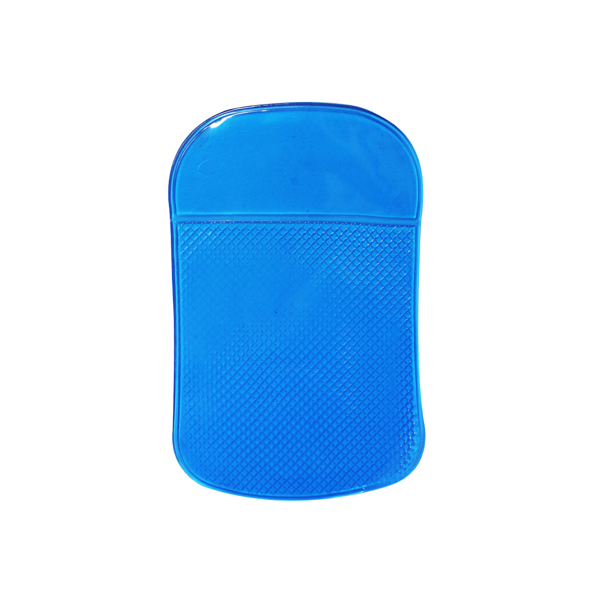 ACCESORIO PARA CELULAR BASE DE GOMA ANTI DESLIZANTE PARA APOYAR OBJETOS RECTANGULAR AZUL - 3