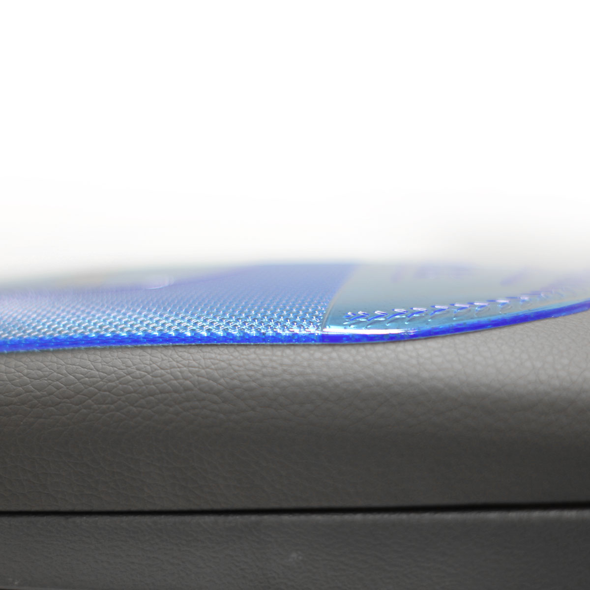 ACCESORIO PARA CELULAR BASE DE GOMA ANTI DESLIZANTE PARA APOYAR OBJETOS SEMI CIRCULAR AZUL - 4