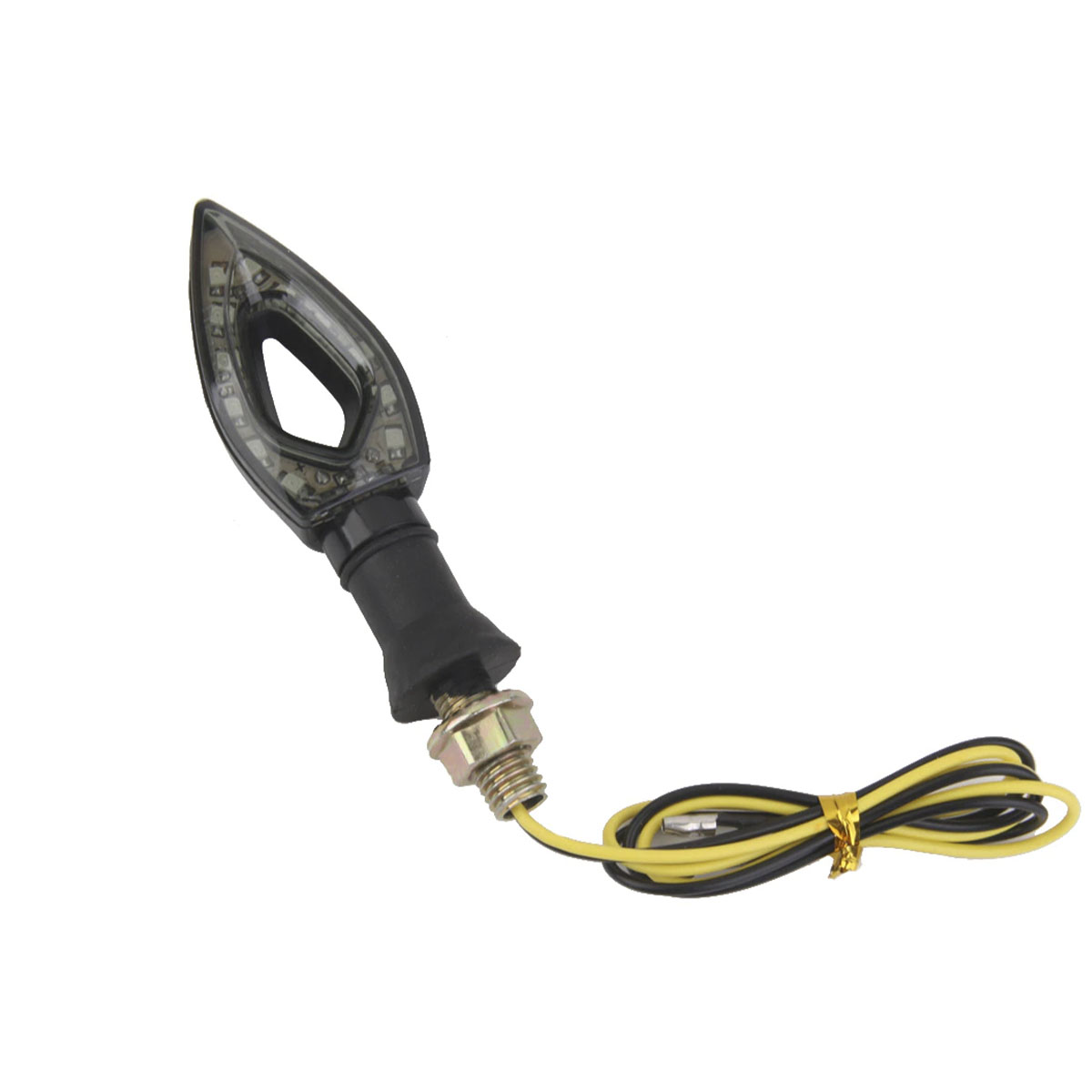 OFF ROAD FARO DE LED DE MOTO FARO DE GIRO UNIVERSAL AMBAR 12V 5W 1500 LUX JUEGO 2 UNIDADES. CAJA MASTER 100 - 10