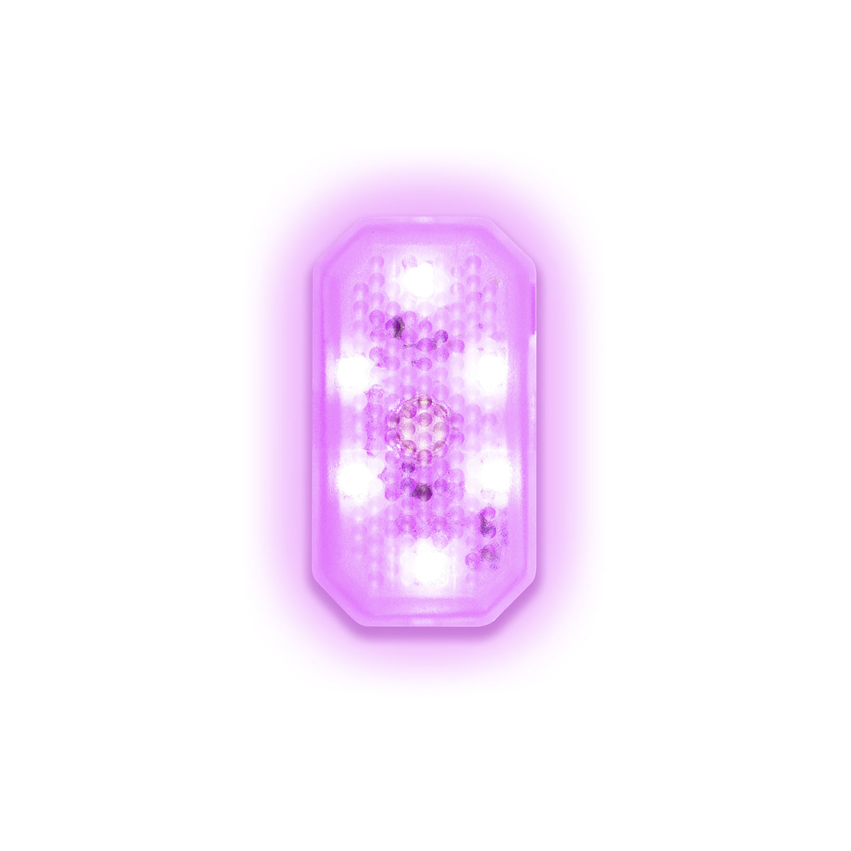 PLAFON LED CREE RECARGABLE USB 6 LED CREE AUTOADHESIVO COLOR ROSA - 8