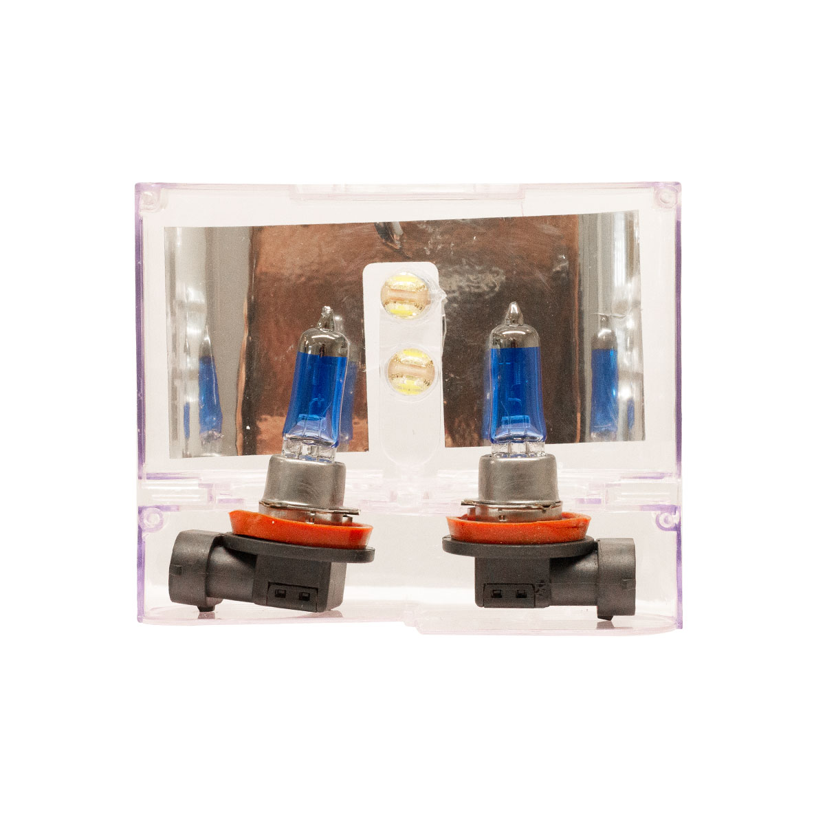 LAMPARA HALOGENA SKY LINE CANBUS KIT H11 12V 55W SKY LINE X 2 + 2 LED T10 CANBUS AZUL FRIO  (CODIGO ANTERIOR: K12362SK) - 6