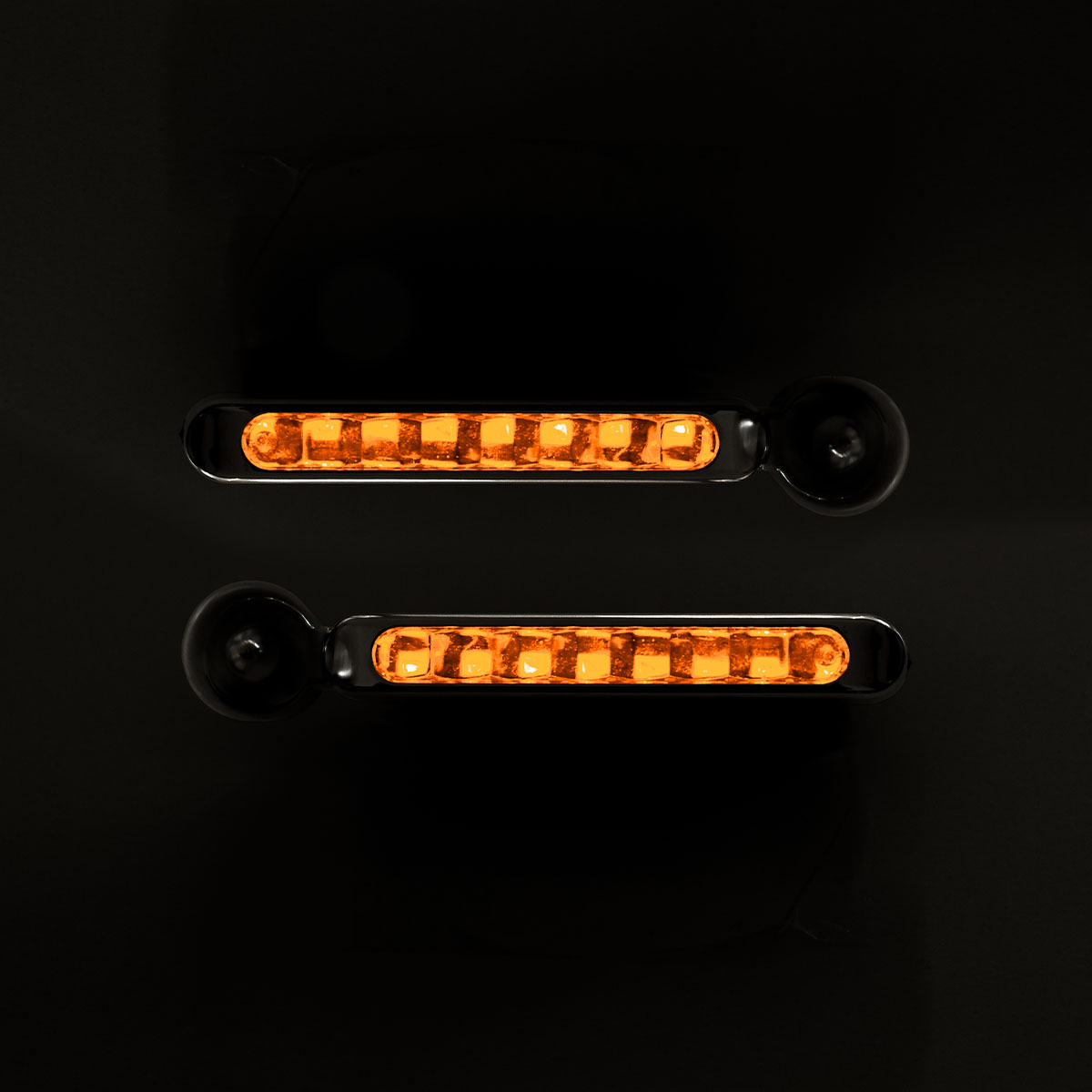 OFF ROAD FARO DE SEÑALIZACION LED EOLICO JUEGO DE FAROS COLOR AMBAR CON SOPORTE METALICO AUTOADHESIVO - 6
