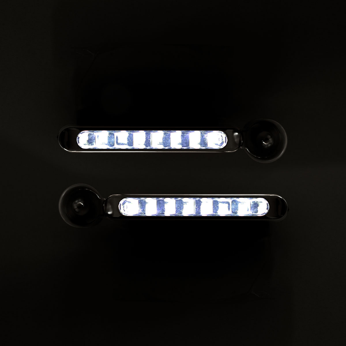 OFF ROAD FARO DE SEÑALIZACION LED EOLICO JUEGO DE FAROS COLOR BLANCO CON SOPORTE METALICO AUTOADHESIVO - 3