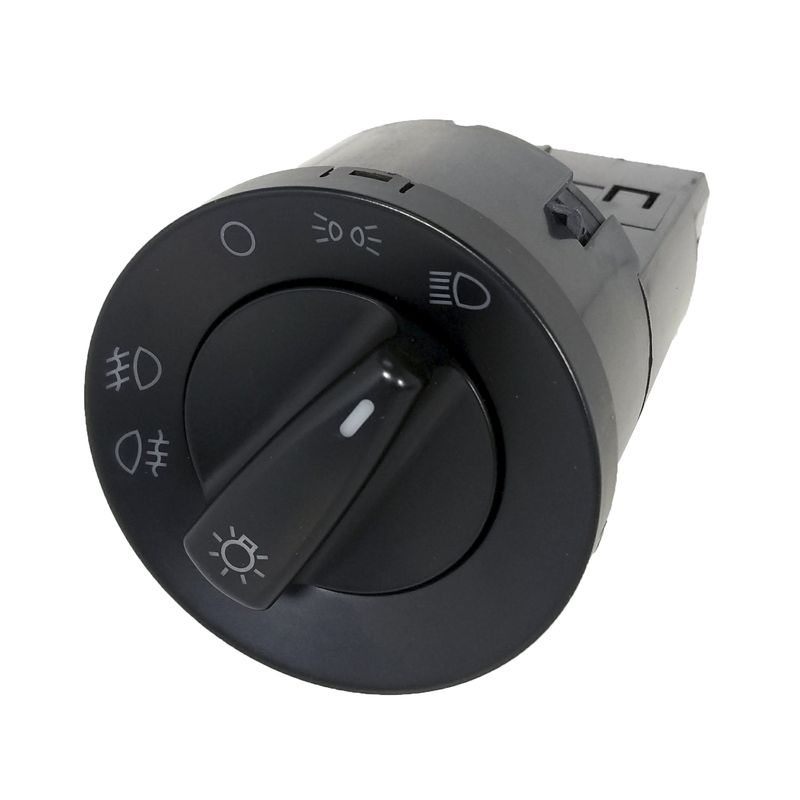 CONMUTADOR DE LUCES VW GOL / COUNTRY / SAVEIRO - CONMUTADOR ROTATIVO DE LUCES CON FAROS AUXILIARES DESDE 2000